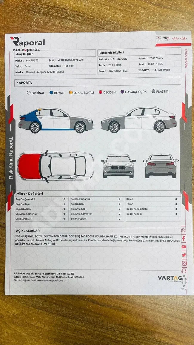 OTOMATİK VİTES - BAKIMLI - TEMİZ - 1.5 BLUDCİ MEGANE 115 HP