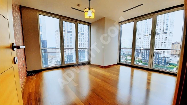 4+1 apartment on a low floor in Maslak Mashattan area overlooking a stunning natural view.