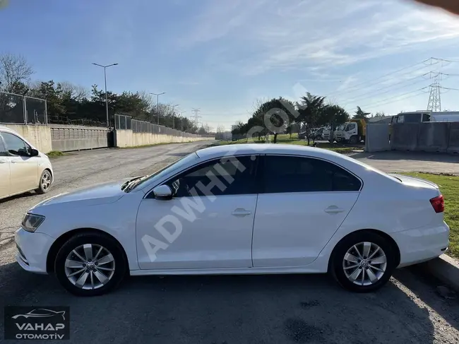 سيارة  Volkswagen Jetta  1.6TDIموديل  2015 - فئة COMFORTLİNE - ناقل حركة أوتوماتيكي