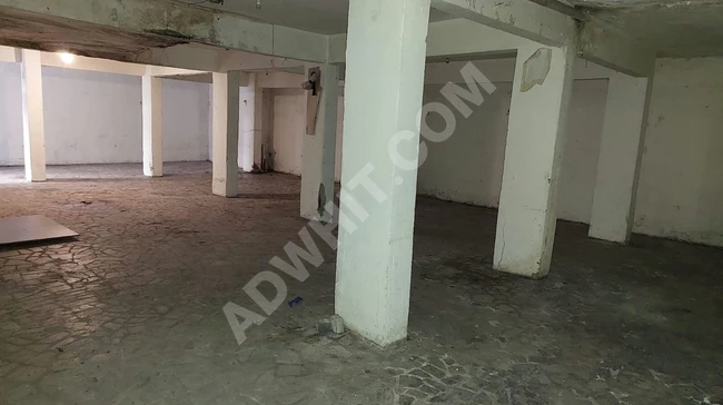 200 square meter shop suitable for manufacturing in BAHÇELİEVLER ÇAVUŞPAŞA