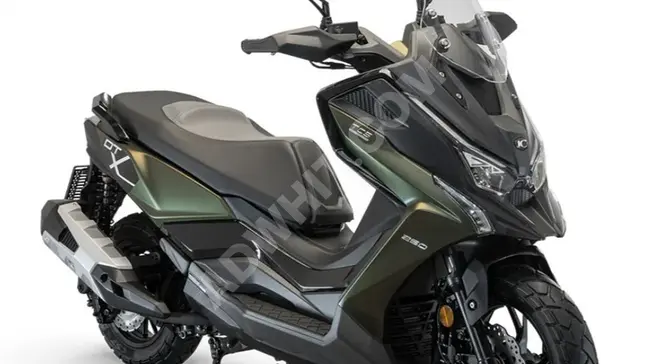 Don't miss the special prepayment offer for the Kymco DTX 250 bike.