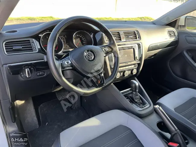 سيارة  Volkswagen Jetta  1.6TDIموديل  2015 - فئة COMFORTLİNE - ناقل حركة أوتوماتيكي