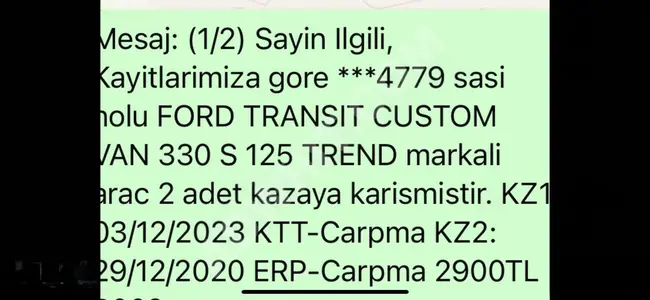 2015 TRANSİT CUSTOM 330S YÜKSEK TAVAN SOĞUTUCULU BAKIMLI ARTI-4