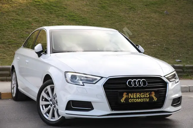 سيارة ديزل Audi A3 A3 Sedan 30 TDI ، شاملة ضريبة القيمة المضافة بنسبة 20%، مزودة بمقاعد جلدية وأنوار XENON. متوفرة لدى NERGİS OTOMOTİV