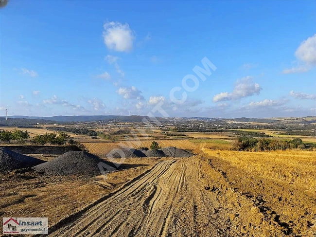 Unique investment land close to the main road for sale in ÇATALCA İNCEĞİZ