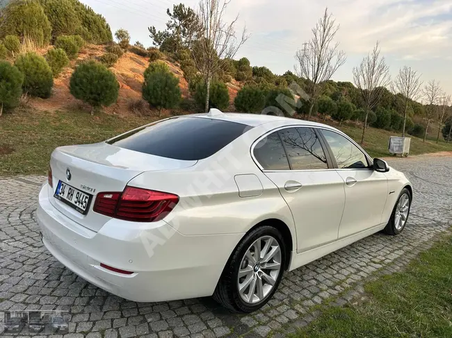 2016/سيارة BMW 5  520i موديل شاشة NBT/ابواب شفط /تدفئة/ذاكرة/صندوق أمتعة  كهربائية/ملاحة