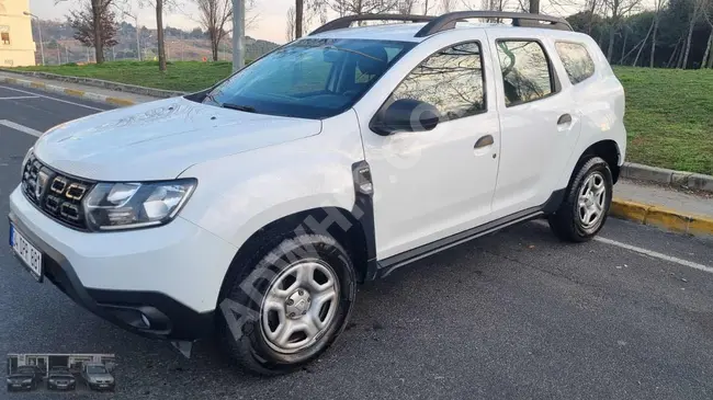 سيارة Dacia Duster 1.5 DCI COMFORT 4WD موديل 2020  عداد 59.000 كيلومتر بدون طلاء 20/فاتورة