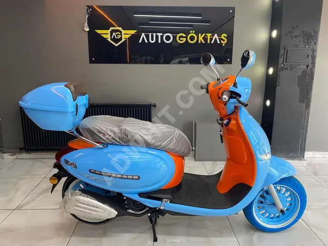 AUTO GÖKTAŞ-ÇİFT RENKLİ SIFIR 2023 MODEL CAPPUCİNO 125 CC...