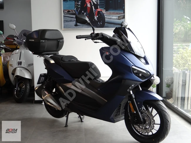 RKS VIESTE 249 motorcycle with a rear compartment available at a special cash sale price from the dealer BORA MOTOR KARTAL