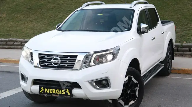 Nissan Navara with 42,000 on the odometer, no defects, 4x4, 20% VAT. Heating, no paint, from Nergis Automotive.