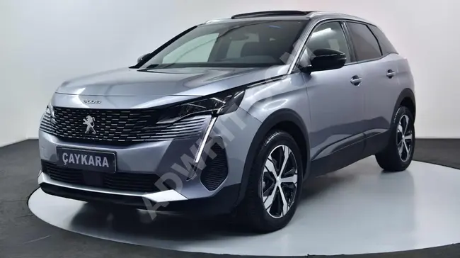 سيارة Peugeot 3008 موديل 2023 - بمسافة 34.000 كم - سقف زجاجي - بدون أخطاء وبدون صبغ