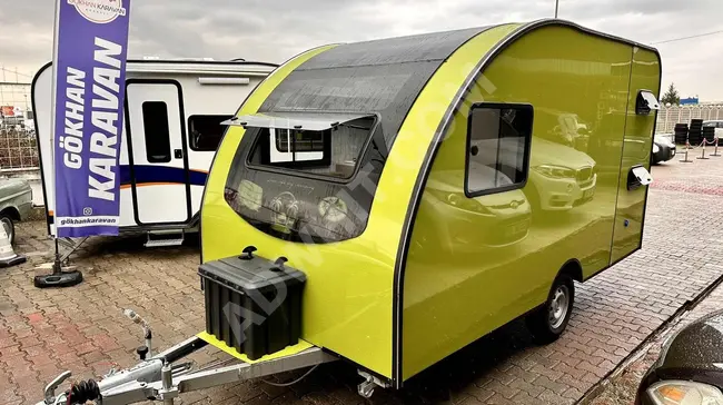 2024 KNOTT towing caravan with glass roof, immediate delivery, invoice 01