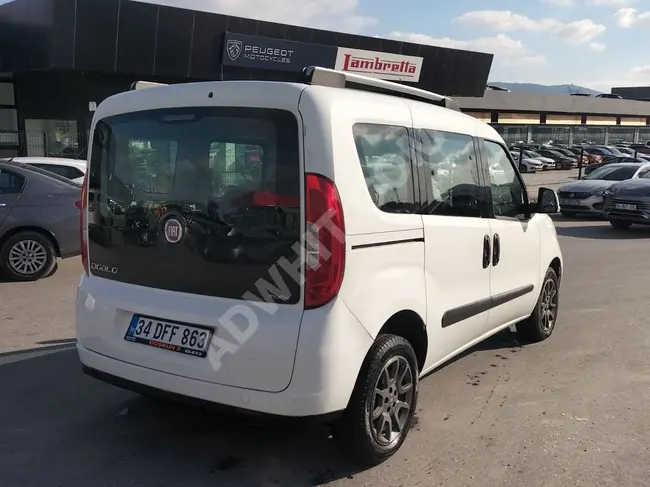 Minivan FIAT DOBLO SAFELINE 1.3 M-JET, model 2020 with 60 thousand km - maintenance service