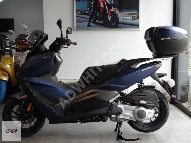 RKS VIESTE 249 motorcycle with a rear compartment available at a special cash sale price from the dealer BORA MOTOR KARTAL