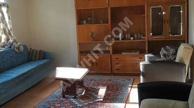 Furnished apartment for rent 3+1 for 15,000 Turkish Lira on Bahçelievler Kocatepe street.