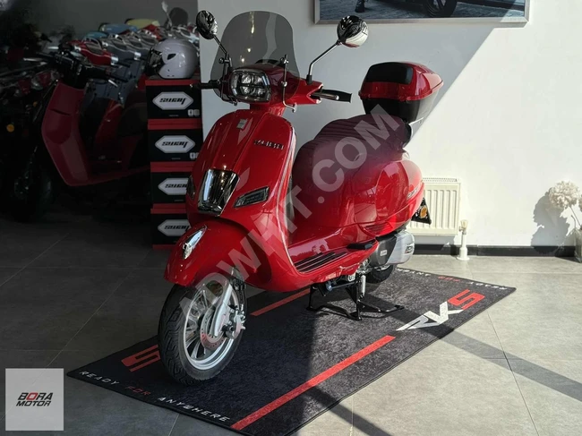 Kuba Grace 50 (125) motorcycle.
Option to pay in 12 installments with credit cards!