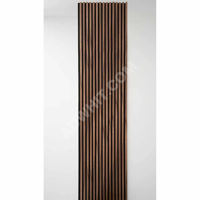 Acoustic alternative wood decorative panels