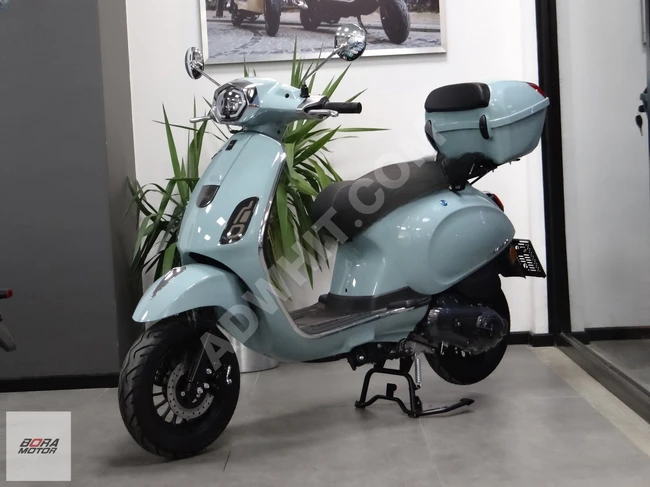 دراجة نارية  2024 KUBA AZURE 50 PRO بسعر خاص للدفع  نقدًا من الوكيل BORA MOTOR KARTAL