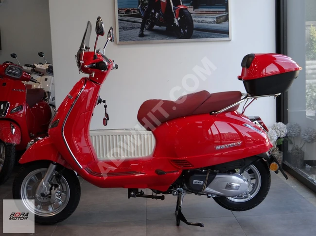 BORA MOTOR KARTAL ŞUBE BEVELY 125 CC NAKİTE ÖZEL FİYAT !