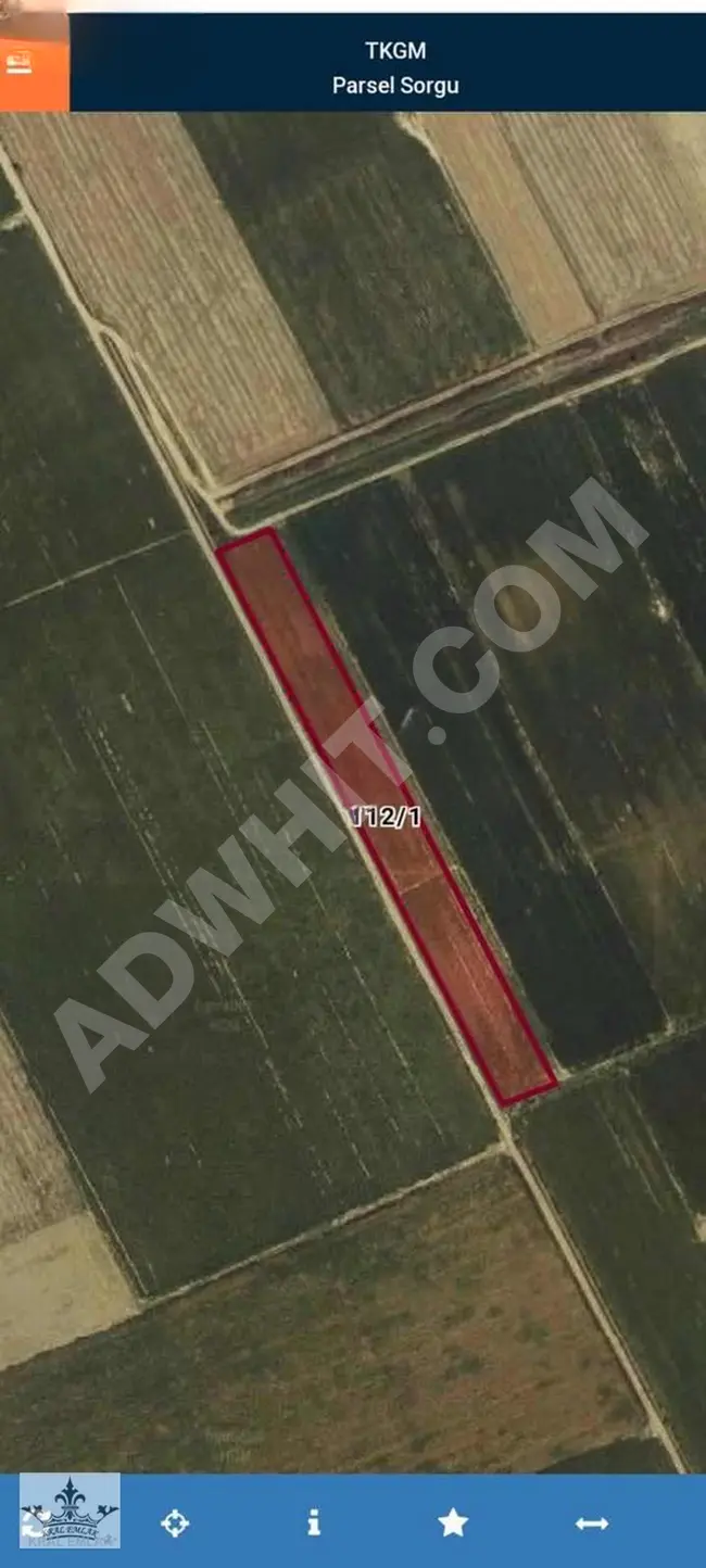 Land for sale with water available in Denizli Çal