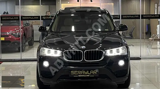 2015 MODEL BMW X3 S DRİVE SUNROOF/GERİ GÖRÜŞ HATASIZ 88.000 KM