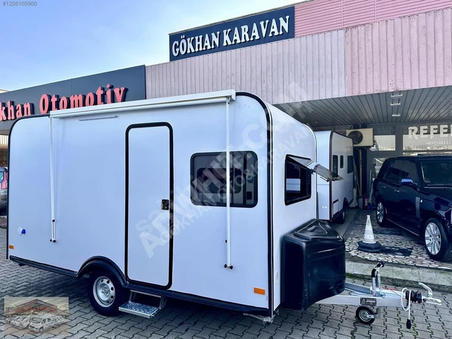 2024 Model Caravan with Fixed Bed - KNOTT / TV / BASAMK / MDF / G.PANEL / TENT