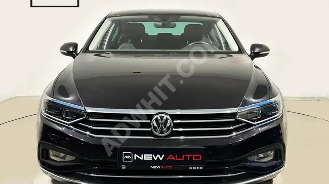 سيارة VW PASSAT ELEGANCE 2.0 TDI موديل  2020 بدون عيوب ناقل حركة DSG عرض شاشة ديجيتال+صندوق أمتعة كهربائي "