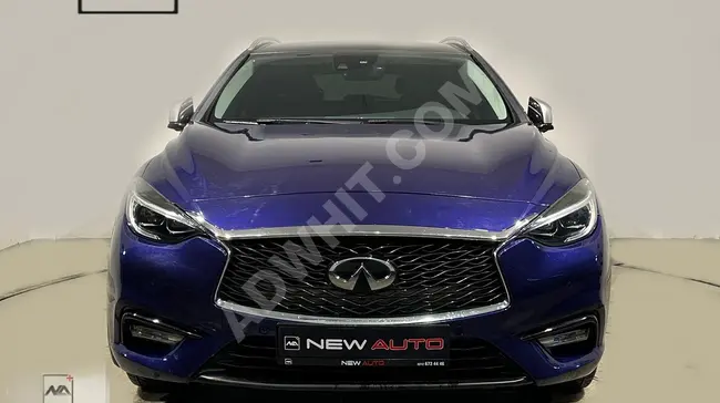 Infiniti Q30 1.5D Premium City Black Sport model 2016 with navigation system + glass roof