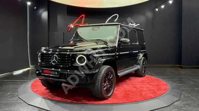 سيارة Mercedes - Benz G موديل 2024 إصدار واحد - Burmester - متعددة الوسائط - G TURN