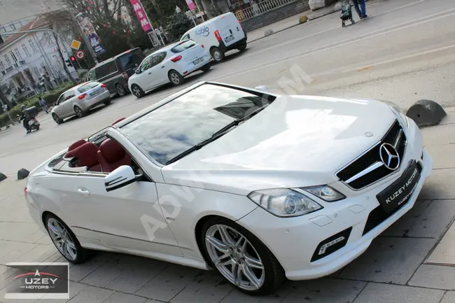 MERCEDES E 250 CABRIO موديل  - 2011 -  - خيمة حمراء - AMG