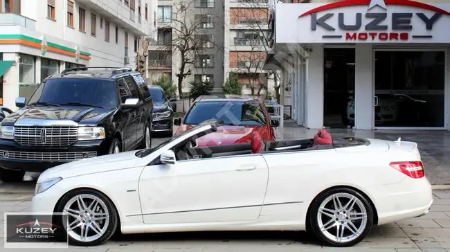 MERCEDES E 250 CABRIO موديل  - 2011 -  - خيمة حمراء - AMG