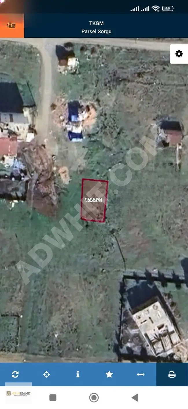 Land with independent title deed for sale in Tekirdağ Kapaklı, Bahçelievler neighborhood.