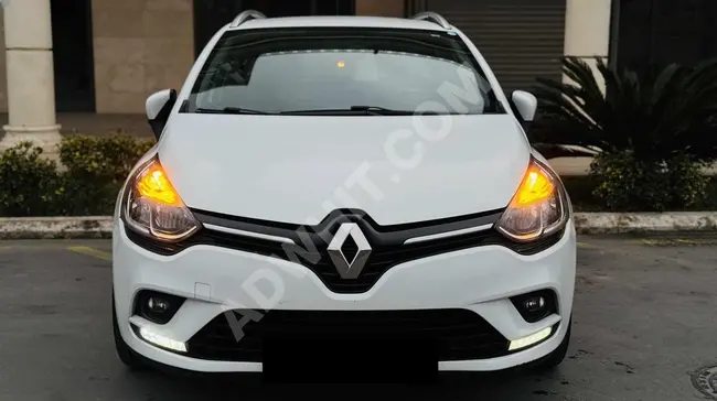 سيارة Clio 1.5 DCİ SportTourer موديل 2018   أوتوماتيكية 90 حصان مع نظام ملاحة  قرض بنسبة فائدة 1.79