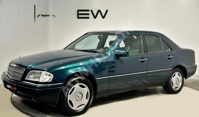 Mercedes C200 Elegance موديل  1995 ناقل حركة  يدوي  4 نوافذ أوتوماتيك + مكيف