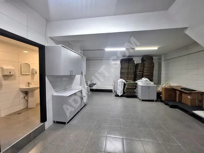 A 3-storey sweet shop, fully renovated and available for transfer in the first section of Bahçeşehir.