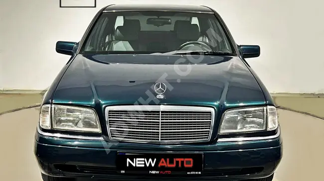 Mercedes C200 Elegance موديل  1995 ناقل حركة  يدوي  4 نوافذ أوتوماتيك + مكيف