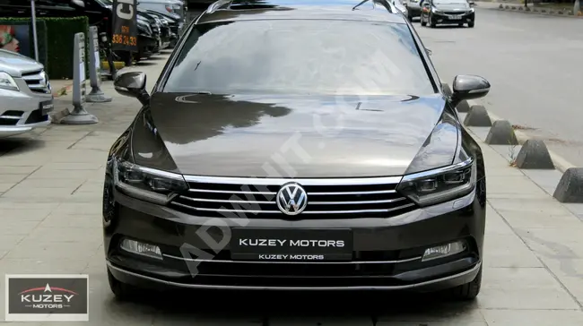 VOLKSWAGEN PASSAT موديل - 2015 - سقف زجاجي -ناقل حركة  VARIANT  DSG من KUZEY MOTORS