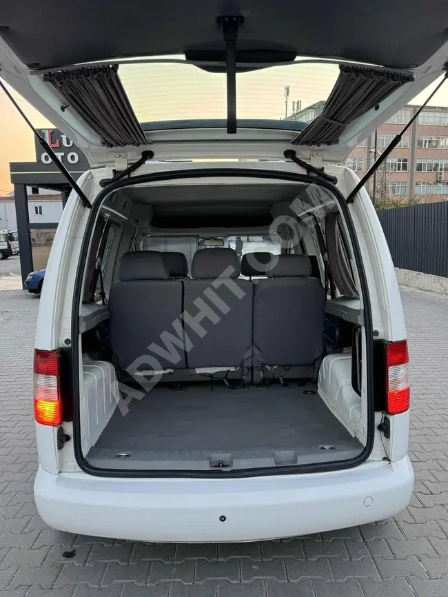 ميني فان Caddy 1.9 TDI موديل 2005 1.9 TDI مع مقاعد FUL+FUL