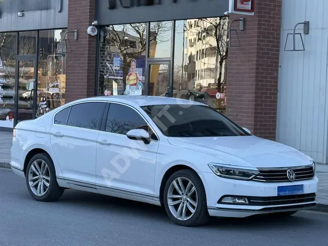 سيارة PASSAT HİGHLİNE مع امكانية الدفع عبر قرض بنسبة فائدة %1.89 أو الدفع عبر بطاقة الائتمان على 12 قسط   DSG بشاشة ديجيتال .