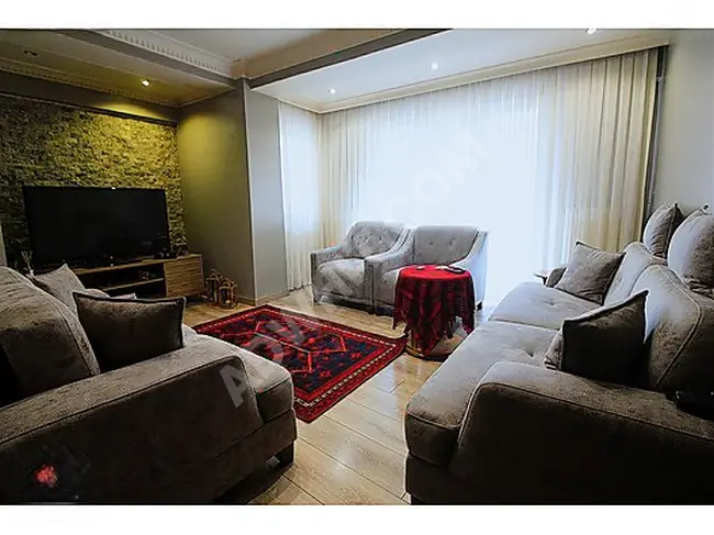 New luxury apartment with balcony for sale by BÜŞRA Real Estate