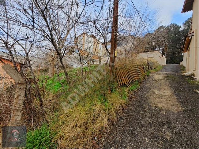 A plot of land for sale with an area of 313 square meters in the FATİH neighborhood.