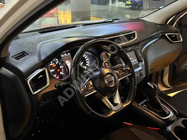 سيارة NISSAN QASHqAİ SKYPACK موديل  2020بسقف  زجاجي/ قرض + سندات