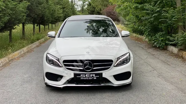 سيارة  MERCEDES C 180 AMG موديل 2019 كامل المواصفات للإيجار من  SER CAR RENTAL