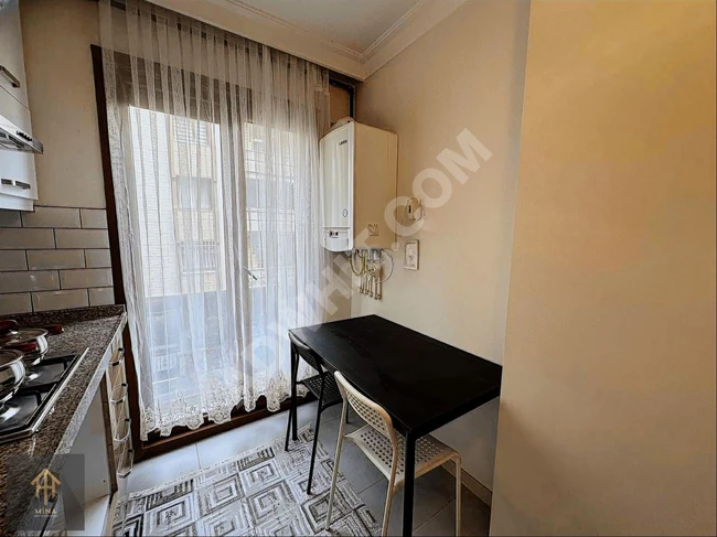 Fully furnished and luxurious 2+1 apartment, one minute away from the metrobus, with a front-facing view, suitable for foreigners.