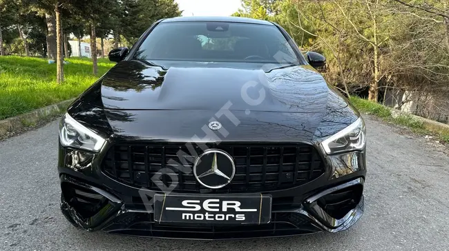 The 2023 MERCEDES CLA AMG car is available for rent from SER CAR RENTAL.