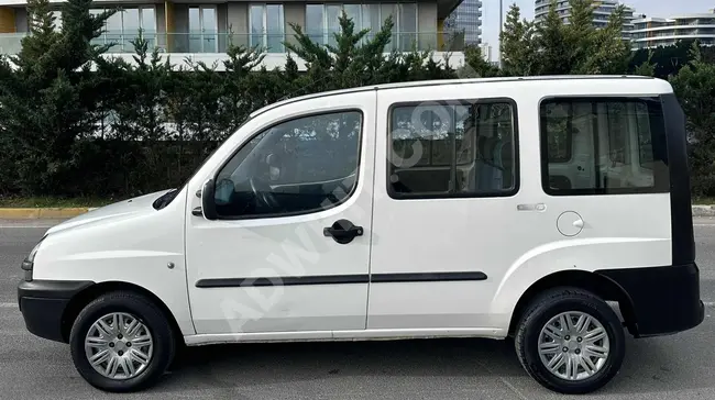 FIAT DOBLO COMBI DYNAMIC 1.9 JTD car, model 2004, loan with an interest rate of 1.99%.