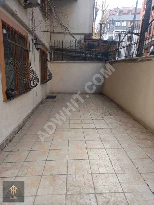 2+1 apartment for rent in a new building, located on the ground floor