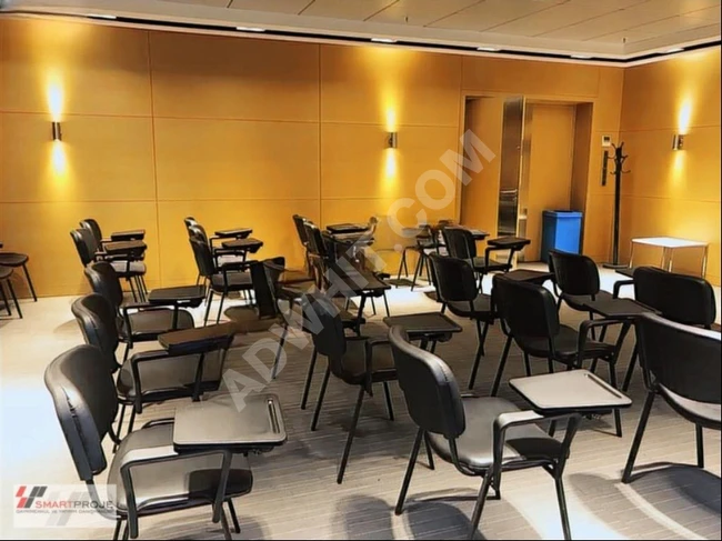 Office for rent in DAP VADİ Z OFİS with a total area of 172 square meters with glass walls - from SMARTPROJE