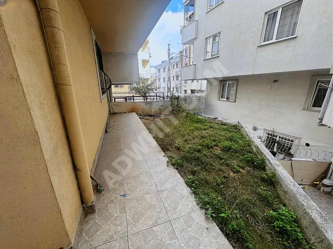 2+1 apartment on the ground floor with a garden in Kağıthane, Çeliktepe.