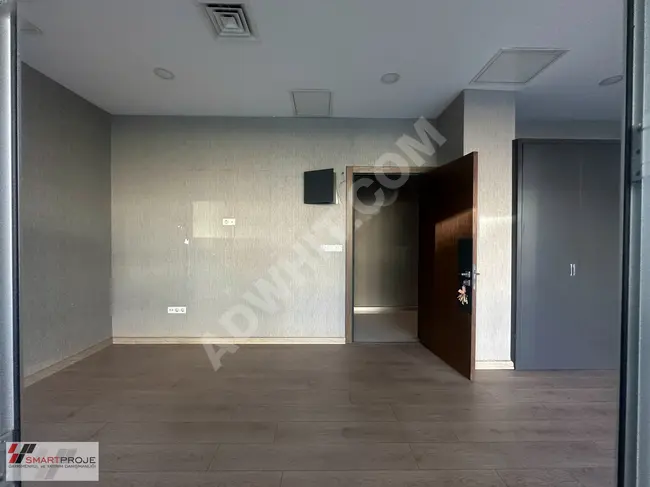 For rent: Office DAP VADİ Y 1+1 with a front facade, total area of 86m² - from SMARTPROJE.